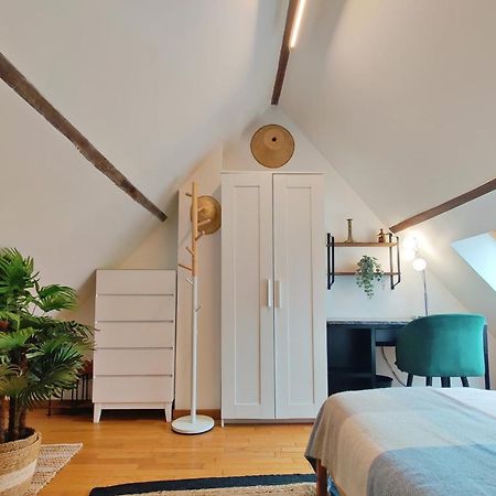 Art & Curiosity Cabinet Style Appartement With Paris View, Villa Des Ammonites Meudon Exterior foto