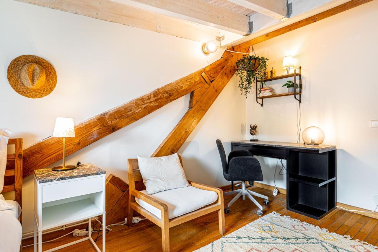 Art & Curiosity Cabinet Style Appartement With Paris View, Villa Des Ammonites Meudon Exterior foto